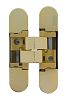 Петля Krona Koblenz 1019 26 скрытой установки (4 накладки в комплекте) - Золото глянец