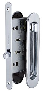 Ручка для раздвижных дверей Armadillo SH011-BK CP-8 хром