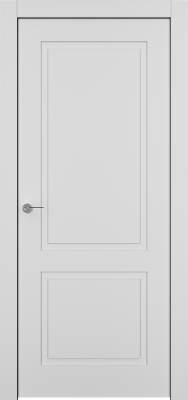 Дверь Офрам Классика 2 цвет Белая эмаль Глухое полотно