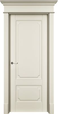 Дверь Офрам Риан 2 цвет Кремовая эмаль Глухое полотно