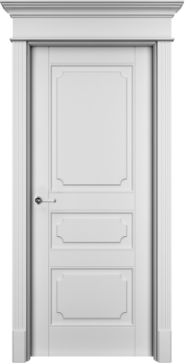 Дверь Офрам Риан 3 цвет Белая эмаль Глухое полотно