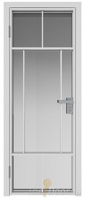 Дверь Profil Doors 10AG стекло Матовое цвет профиля Белый матовый RAL9003