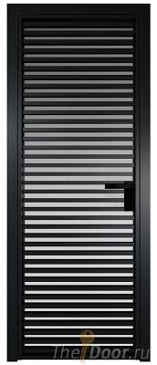 Дверь Profil Doors 12AG стекло Матовое цвет профиля Черный матовый RAL9005