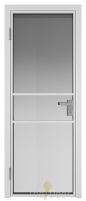 Дверь Profil Doors 2AG Цвет профиля Белый матовый RAL9003 стекло Матовое