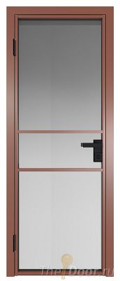Дверь Profil Doors 2AG стекло Матовое цвет профиля Бронза