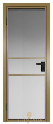 Дверь Profil Doors 2AG стекло Матовое цвет профиля Золото