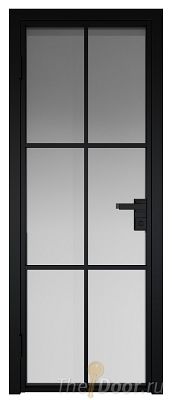 Дверь Profil Doors 3AG Цвет профиля Черный матовый RAL9005 стекло Матовое