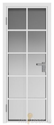 Дверь Profil Doors 4AG стекло Матовое цвет профиля Белый матовый RAL9003