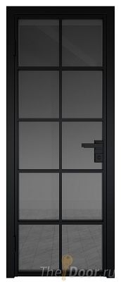 Дверь Profil Doors 4AG Цвет профиля Черный матовый RAL9005 стекло Тонированное