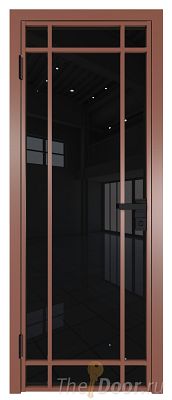 Дверь Profil Doors 5AG стекло Черный Триплекс цвет профиля Бронза Дверь Profil Doors 5AG стекло Черный Триплекс цвет профиля Бронза