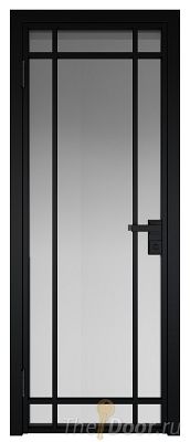 Дверь Profil Doors 5AG Цвет профиля Черный матовый RAL9005 стекло Матовое