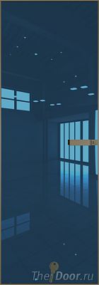 Дверь Profil Doors 1AGN стекло Blue зеркало цвет профиля Шампань Дверь Profil Doors 1AGN стекло Blue зеркало цвет профиля Шампань