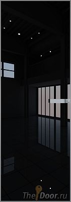 Дверь Profil Doors 1AGN стекло Lacobel Черный лак цвет профиля Серебро Дверь Profil Doors 1AGN стекло Lacobel Черный лак цвет профиля Серебро
