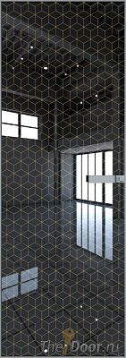 Дверь Profil Doors 1AGN стекло Лоран узор золото цвет профиля Серебро Дверь Profil Doors 1AGN стекло Лоран узор золото цвет профиля Серебро