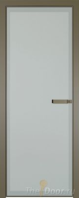 Дверь Profil Doors 1AGN стекло Матовое цвет профиля Шампань (с наличником) Дверь Profil Doors 1AGN стекло Матовое цвет профиля Шампань (с наличником)