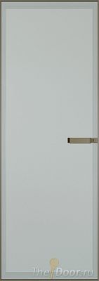 Дверь Profil Doors 1AGN стекло Матовое цвет профиля Шампань Дверь Profil Doors 1AGN стекло Матовое цвет профиля Шампань