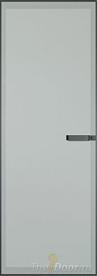 Дверь Profil Doors 1AGN стекло Матовое цвет профиля Серая ночь Дверь Profil Doors 1AGN стекло Матовое цвет профиля Серая ночь