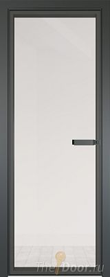 Дверь Profil Doors 1AGN стекло Прозрачное цвет профиля Серая ночь (с наличником) Дверь Profil Doors 1AGN стекло Прозрачное цвет профиля Серая ночь (с наличником)