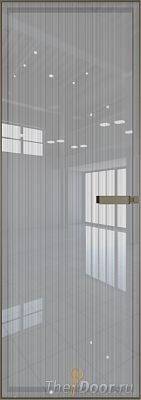 Дверь Profil Doors 1AGN стекло Узор Страйп цвет профиля Шампань Дверь Profil Doors 1AGN стекло Узор Страйп цвет профиля Шампань