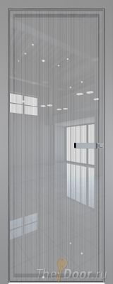 Дверь Profil Doors 1AGN стекло Узор Страйп цвет профиля Серебро (с наличником) Дверь Profil Doors 1AGN стекло Узор Страйп цвет профиля Серебро (с наличником)