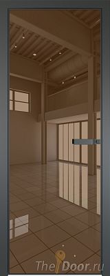 Дверь Profil Doors 1AGN стекло Зеркало Bronza цвет профиля Серая ночь (с наличником) Дверь Profil Doors 1AGN стекло Зеркало Bronza цвет профиля Серая ночь (с наличником)