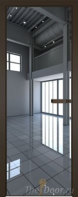 Дверь Profil Doors 1AGN стекло Зеркало цвет профиля Деорэ (с наличником) Дверь Profil Doors 1AGN стекло Зеркало цвет профиля Деорэ (с наличником)