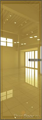 Дверь Profil Doors 1AGN стекло Зеркало Gold (Гезелла) цвет профиля Шампань Дверь Profil Doors 1AGN стекло Зеркало Gold (Гезелла) цвет профиля Шампань