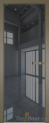 Дверь Profil Doors 1AGN стекло Зеркало Grey цвет профиля Шампань (с наличником) Дверь Profil Doors 1AGN стекло Зеркало Grey цвет профиля Шампань (с наличником)