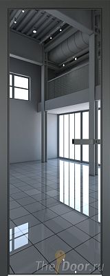 Дверь Profil Doors 1AGN стекло Зеркало цвет профиля Серая ночь (с наличником) Дверь Profil Doors 1AGN стекло Зеркало цвет профиля Серая ночь (с наличником)