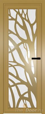 Дверь Profil Doors 1AGP стекло Белый Триплекс цвет профиля Золото вставка Рисунок 2 Дверь Profil Doors 1AGP стекло Белый Триплекс цвет профиля Золото вставка Рисунок 2