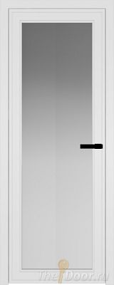 Дверь Profil Doors 1AGP стекло Матовое цвет профиля Белый матовый RAL9003