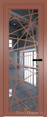 Дверь Profil Doors 1AGP стекло Зеркало цвет профиля Бронза вставка Рисунок 4 Дверь Profil Doors 1AGP стекло Зеркало цвет профиля Бронза вставка Рисунок 4