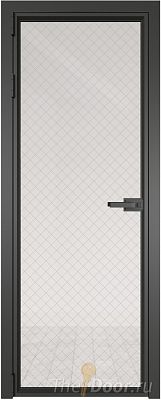 Дверь Profil Doors 1AV стекло Ромб серебро цвет профиля Серая ночь Дверь Profil Doors 1AV стекло Ромб серебро цвет профиля Серая ночь
