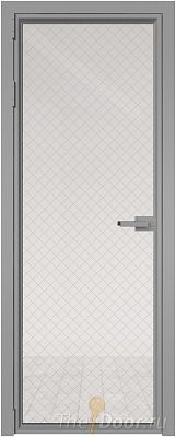 Дверь Profil Doors 1AV стекло Ромб серебро цвет профиля Серебро Дверь Profil Doors 1AV стекло Ромб серебро цвет профиля Серебро