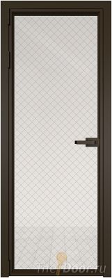 Дверь Profil Doors 1AV стекло Ромб золото цвет профиля Деорэ