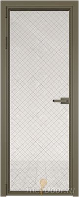 Дверь Profil Doors 1AV стекло Ромб золото цвет профиля Шампань