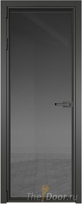 Дверь Profil Doors 1AV стекло Тонированное цвет профиля Серая ночь Дверь Profil Doors 1AV стекло Тонированное цвет профиля Серая ночь