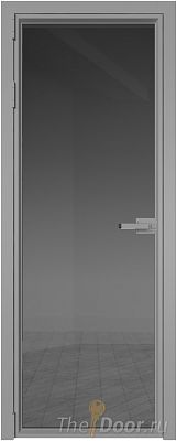 Дверь Profil Doors 1AV стекло Тонированное цвет профиля Серебро