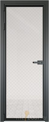 Дверь Profil Doors 1AX стекло Ромб серебро цвет профиля Серая ночь Дверь Profil Doors 1AX стекло Ромб серебро цвет профиля Серая ночь