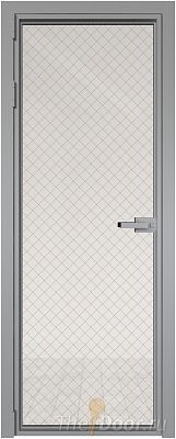 Дверь Profil Doors 1AX стекло Ромб золото цвет профиля Серебро