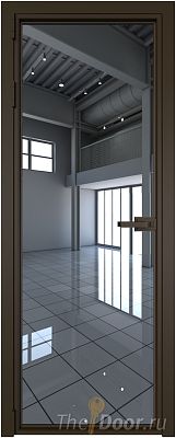 Дверь Profil Doors 1AX стекло Зеркало цвет профиля Деорэ
