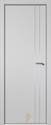 Дверь Profil Doors 42E цвет Манхэттен кромка BLACK EDITION с 4-х сторон