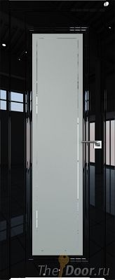 Дверь Profil Doors 2.101L цвет Черный люкс стекло Гравировка 4