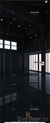 Дверь Profil Doors 1L цвет Черный люкс