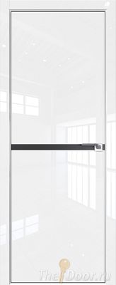 Дверь Profil Doors 11LK цвет Белый люкс кромка BLACK EDITION с 4-х сторон