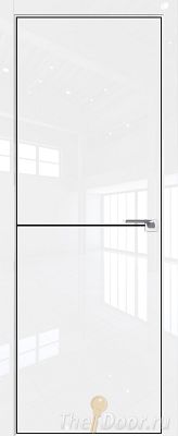 Дверь Profil Doors 12LK цвет Белый люкс кромка BLACK EDITION с 4-х сторон