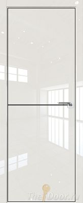 Дверь Profil Doors 12LK цвет Магнолия люкс кромка BLACK EDITION с 4-х сторон