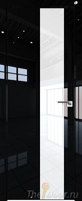 Дверь Profil Doors 5LK цвет Черный люкс кромка BLACK EDITION с 4-х сторон стекло Lacobel лак Классик