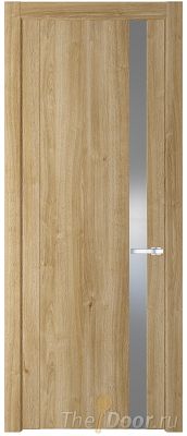 Дверь Profil Doors 1.2N цвет Дуб Карамель стекло Серебрянный Лак
