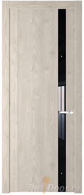 Дверь Profil Doors 1.2N цвет Каштан Светлый стекло Черный Лак